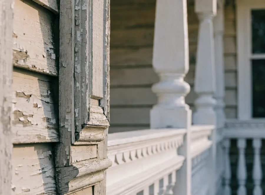 Painted wood and century trim